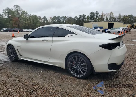 2017 Infiniti Q60 Red Sport 400 из США, поврежденный, VIN JN1FV7EL0HM700552